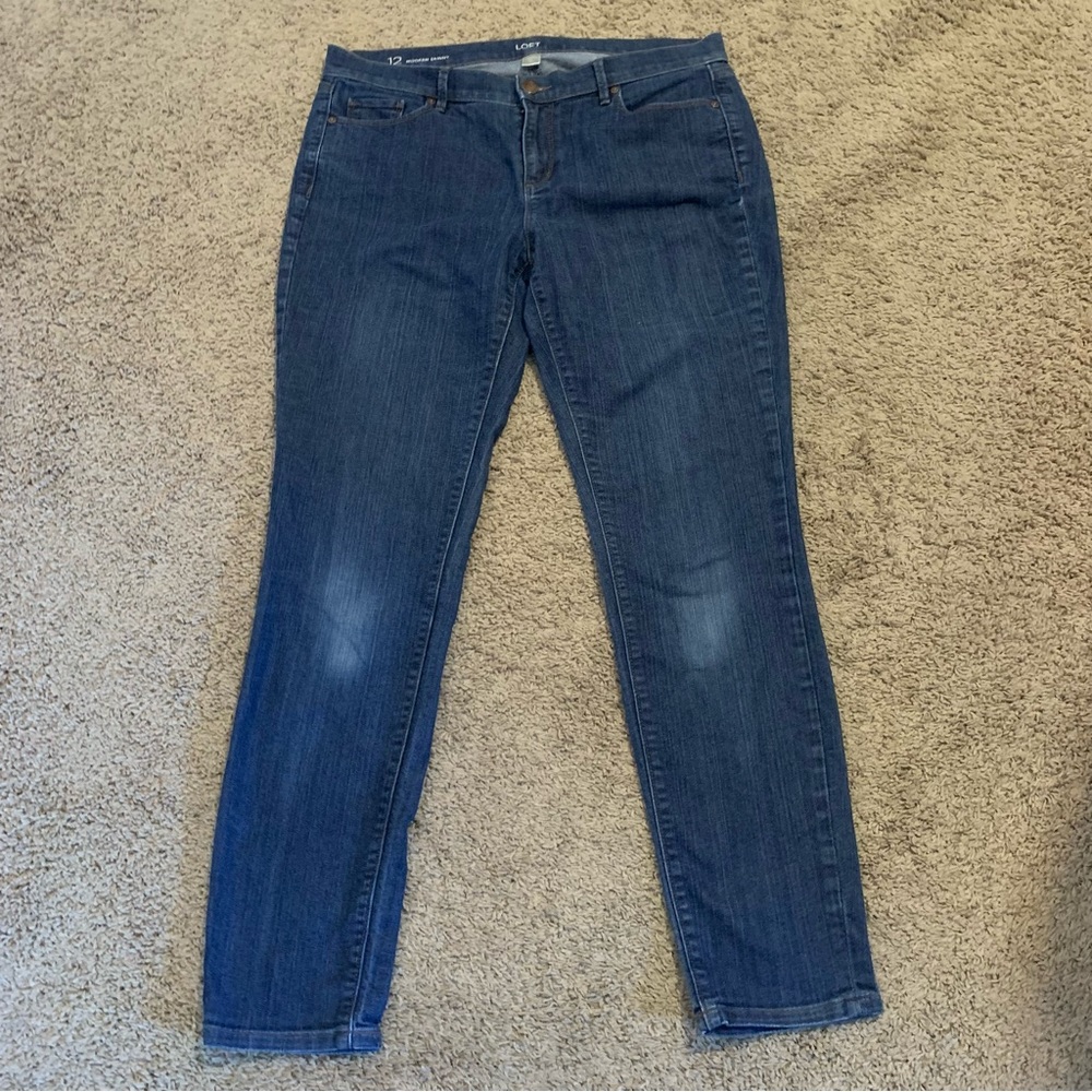 LOFT Outlet Modern Skinny Jeans 12